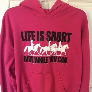 Pink Sweatshirt Medium